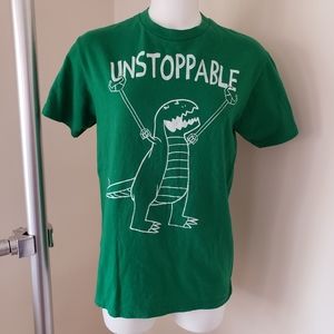 Unstoppable Dino T-Shirt Adult Small